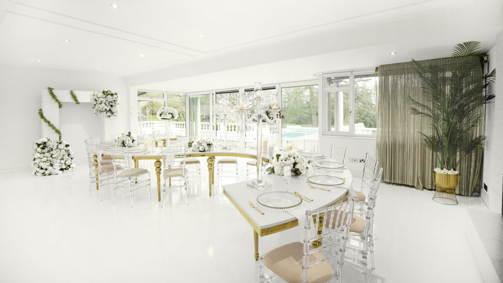 0 04 Elegant Wedding Dinner Dining Party Venue The Villa Mansion