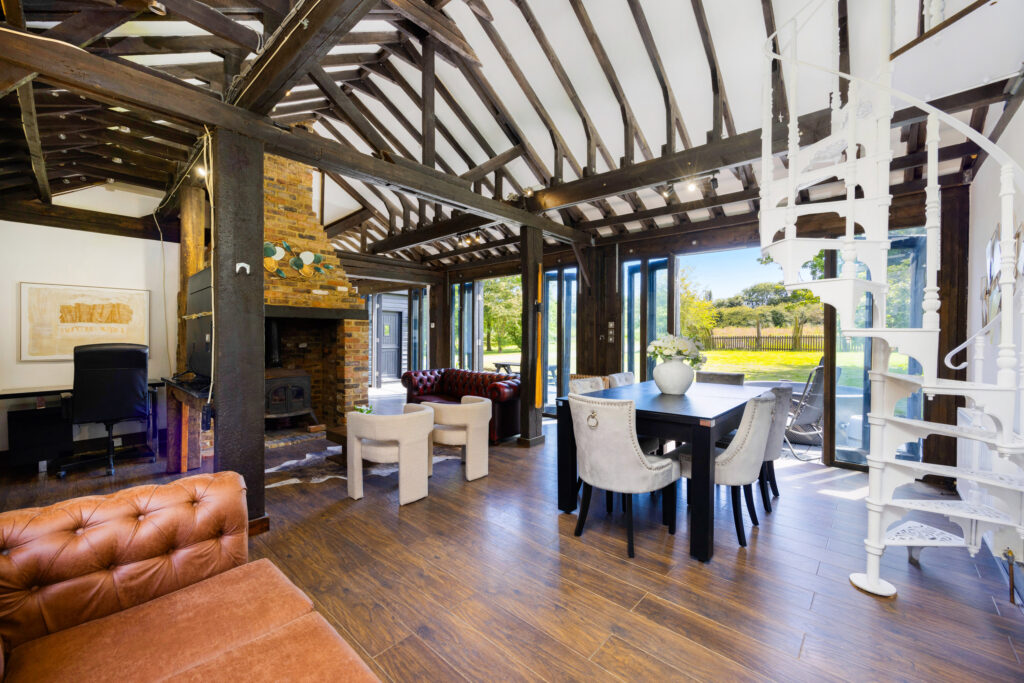 19 Dining and Living Room The Barn House Essex Chigwell