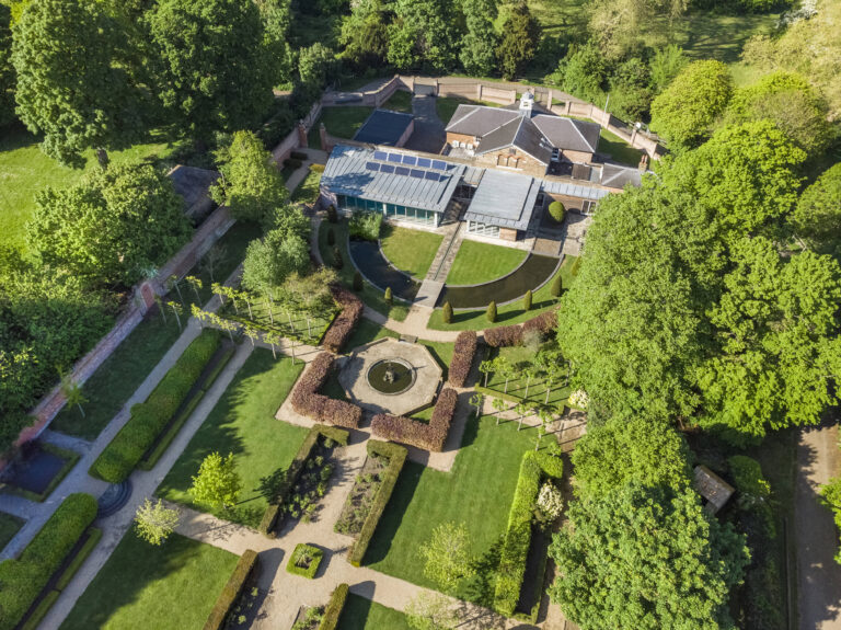 1b Luxury Mansion Film Location Space Hire London Kent Garden Drone View