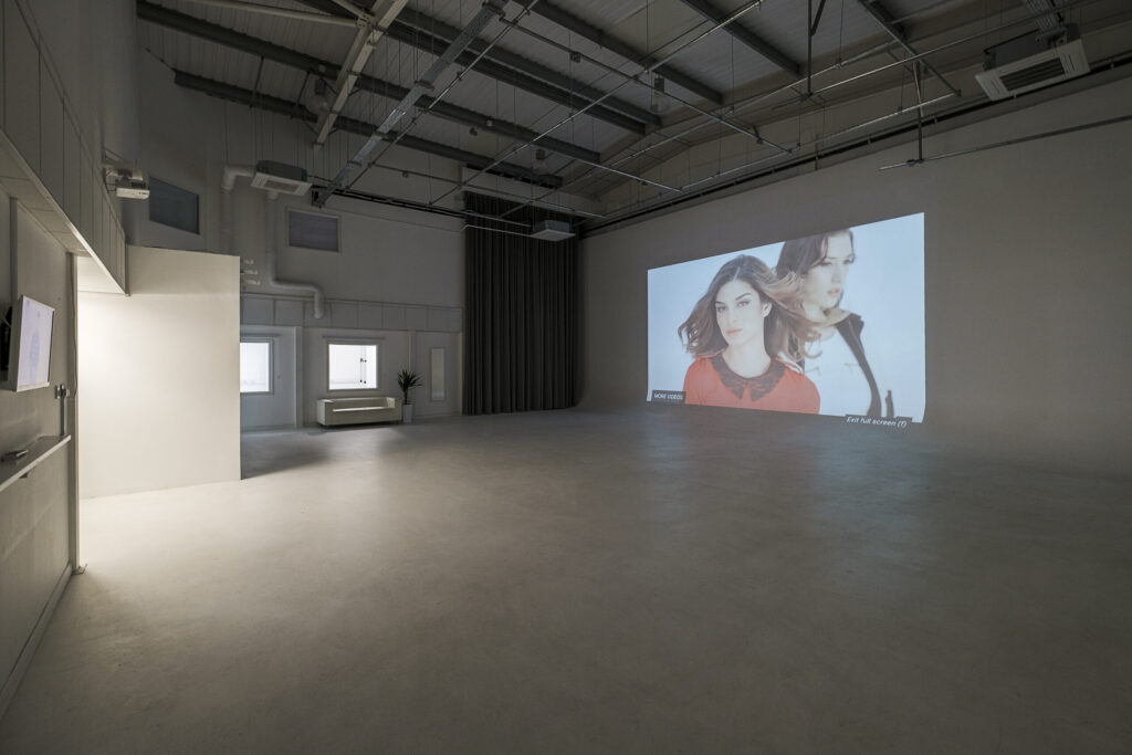 S2 12 White Blackout Infinity Cove Film Video Studio Hire London Large Projector Screen scaled.jpg